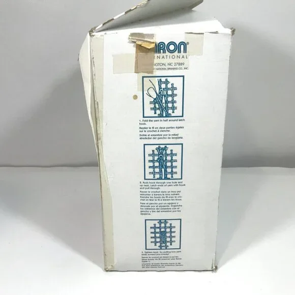 Vintage Latch Hook Rug Kit with Tool JESUS - Picture 4 of 13